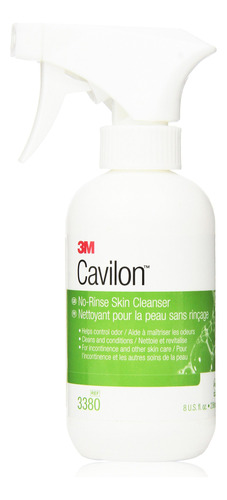 3m Cavilon Limpiador Para La Piel 8 Oz Spray Botella , Cada.