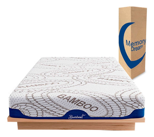 Colchón Memory Foam Bamboo Caja 10 Años Garantía Individual