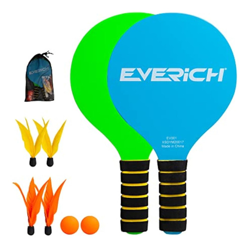 Everich Toy Beach Paddle Ball For Kids &amp;