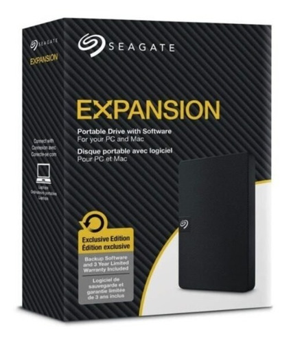 Disco Duro Externo 3.0 Seagate Expansión 1tb V2