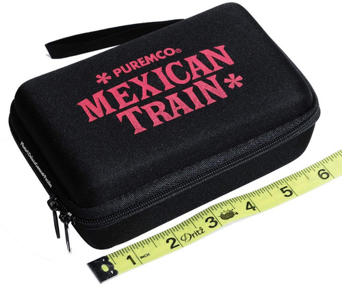 Tren Mexicana Dobles 12 Dominó _ Tamaño De Viaje _con Número