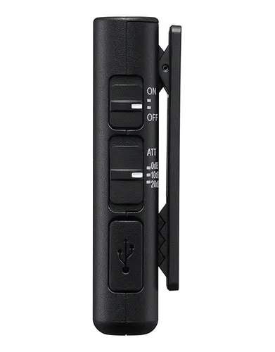 Micrófono Inalámbrico Sony Ecm-w2bt Camera-mount Sistema Color Negro