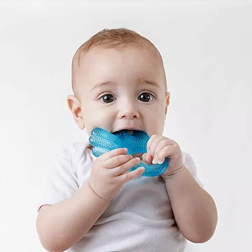 Mordedor Para Bebê Alivio Dor Dentinhos De Agua Gelado