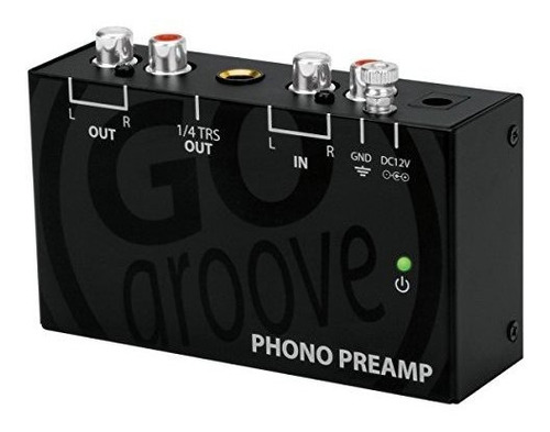 Preamp Phono Gogroove Con Adaptador 12v Dc - Rca Para