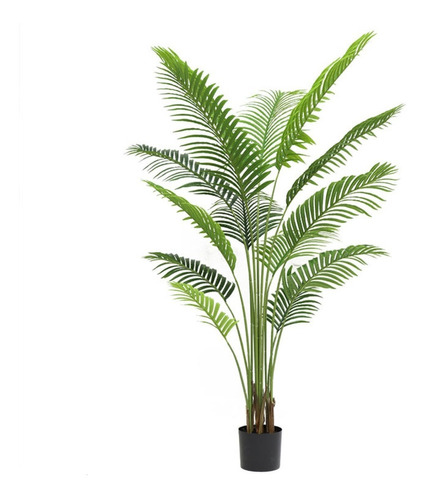 Planta Artificial En Maceta Simil Palmera Areca 220cm