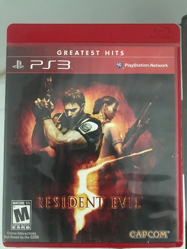 Jogo Resident Evil 5 Ps3 Play 3 #frete Grátis#