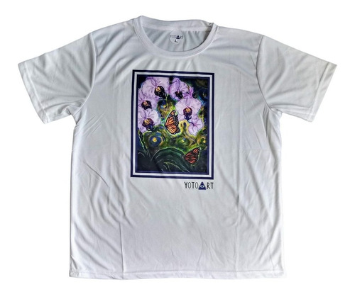 Poleras Yoto Art Con Fondo Blanco