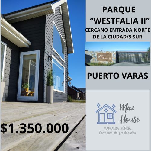 Casa En Parcela Wetfalia Linea Vieja, 3d 3b En Puerto Varas