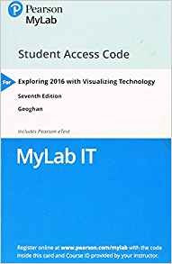 Mylab It With Pearson Etext  Access Card  For Exploring 2016