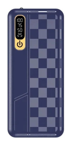 Batería Portátil Power Bank 20,000 Mah Con Linterna 3 Usb
