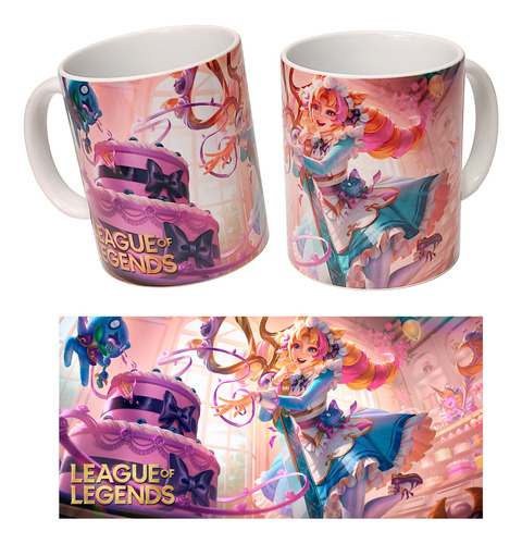 Taza Cerámica League Of Legends, Café, Té