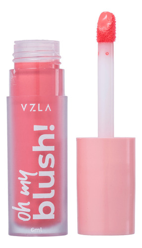 Vizzela Oh My Blush! Cor 03 Rouge Rose - Blush Líquido 6ml