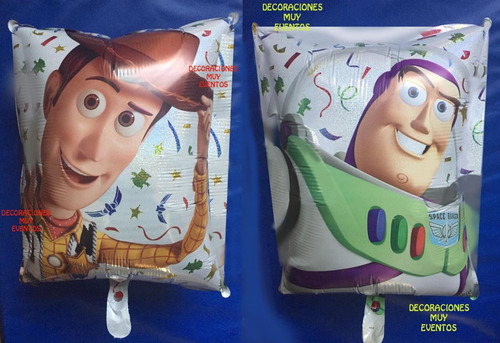 Globo Decoración Toy Story O Buzz Woody 