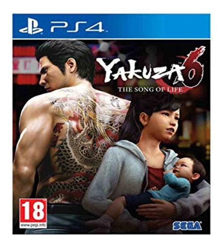 Yakuza 6 Playstation 4 Nuevo Fisico Sellado