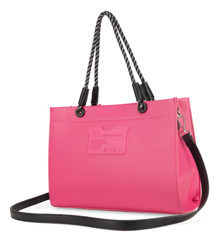 Bolsa Satchel Cloe Ropez I Mediano Color Rosa