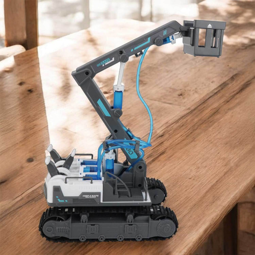 Brinquedo Diy Trator Cesto Aéreo Hidráulica Kit C/ 127