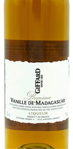 Pack De 2 Licor Giffard Vanille De Madagascar 700 Ml