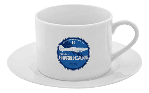 Taza Y Plato Desayuno Te Café Fuerza Aerea Cod A99