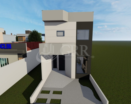 Imagem 5 de 12 de Casa Nova / Sobrado 3 Dormitórios 2 Vagas No Condomínio Residencial Villa Da Matta Taubaté - Ca01418 - 69188170