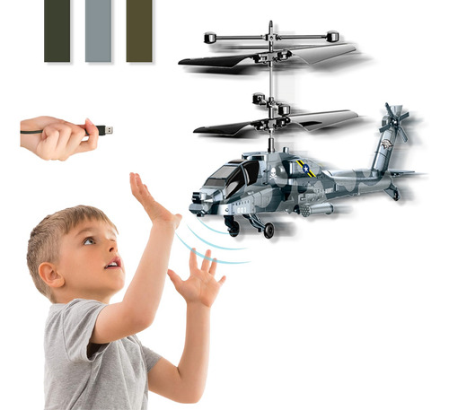 Máquina Voladora Hover Toy Drone Helicóptero Volador Niños