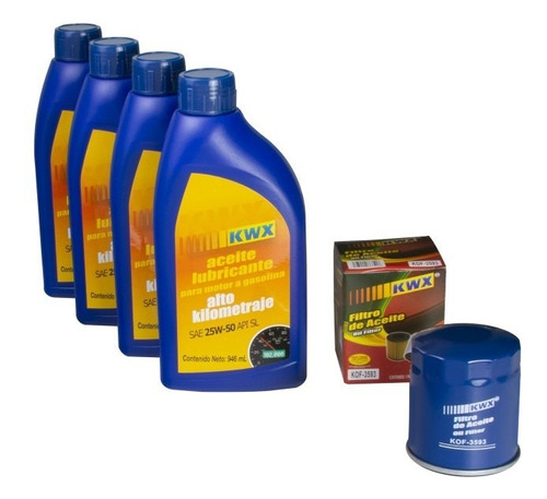 Kit Cambio De Aceite Crv 2010 Honda Alto Kilometraje