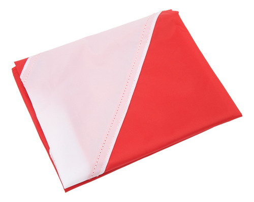 Bandera De Buceo Flotante Roja Y Blanca Para Buceo, Colores