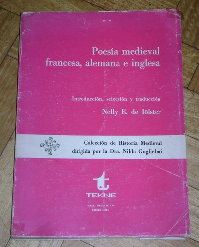 Poesía Medieval Francesa, Alemana E Inglesa.&-.