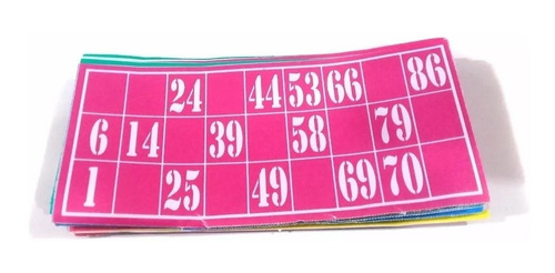 Loteria Familiar 96 Cartones Bolilla Madera Caja Ar1 Lo09