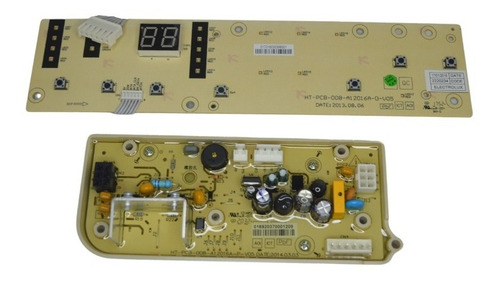 Imagen 2 de 8 de Placa Lavarropas Gafa Fuzzy Display 7500/6500/6505 Original