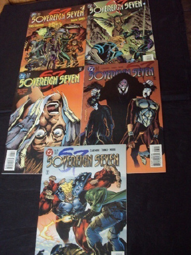 Lote De Comics Sovereign Seven (en Ingles) - 5 Ejs