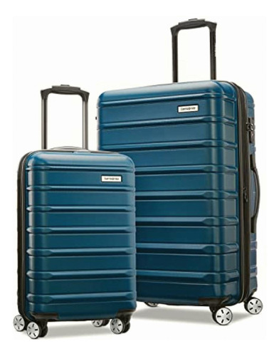 Samsonite Omni 2 Hardside Equipaje Expandible Con Ruedas Color Azul Lagoon