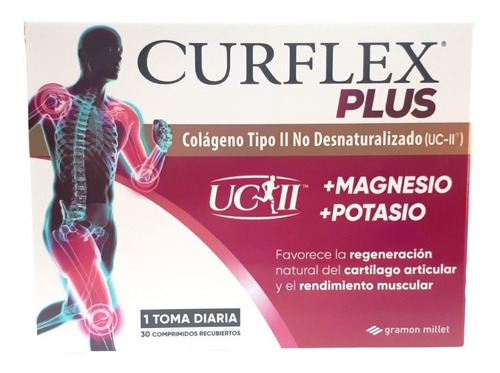 Curflex Plus Colágeno + Magnesio + Potasio X 30 Comp.