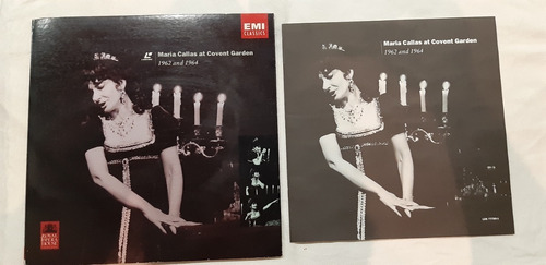 Imagem 1 de 3 de Frt Grátis Maria Callas Convent Garden 1962-64 Laserdisc