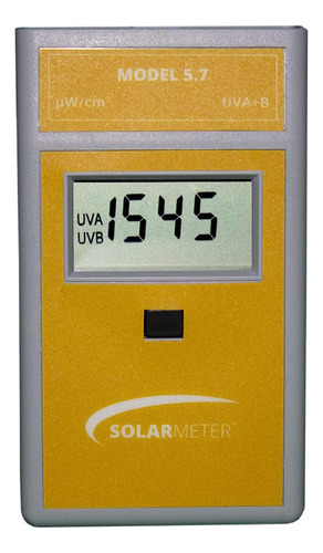 Medidor Solar Modelo 5.7 Medidor De Luz Uv Total Sensible Uv
