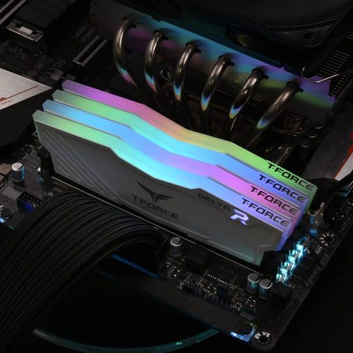 Memoria Ram Teamgroup T-force Delta, Ddr4, 2 X 8 Gb, 3200 Mh
