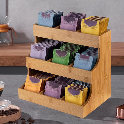 Organizador De Bolsas De Té Rack De Té Vertical Soporte De