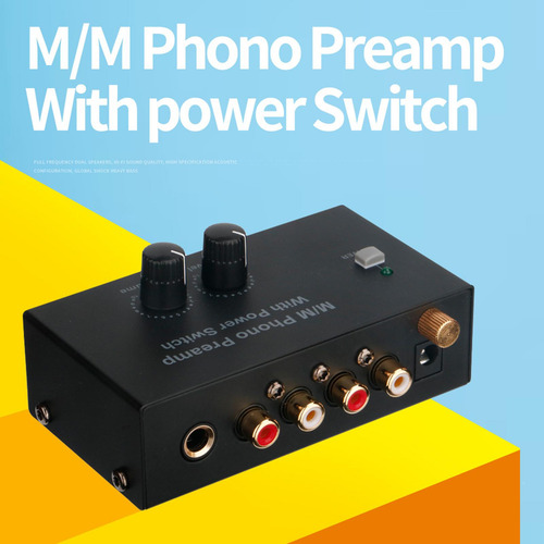 Preamplificador De Tocadiscos Phono Para Reproductor De