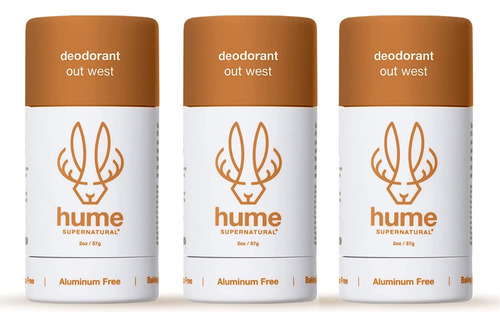 Hume Supernatural Desodorante Sin Aluminio Para Mujeres Y Ho