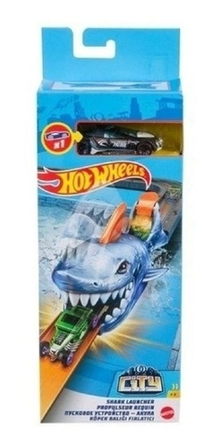 Hot Wheels City Pista Nemesis Tubarão Gvf41 - Mattel