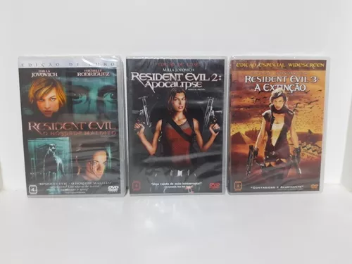 Coleção Blu-ray Resident Evil - 6 Filmes Originais Lacrados