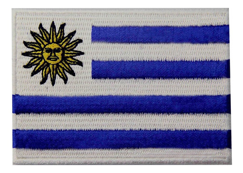 Parche Nacional Bordado De Bandera De Uruguay Coser O P...