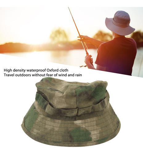 Sombrero Boonie Para Viajes De Pesca Camuflaje De La Selva