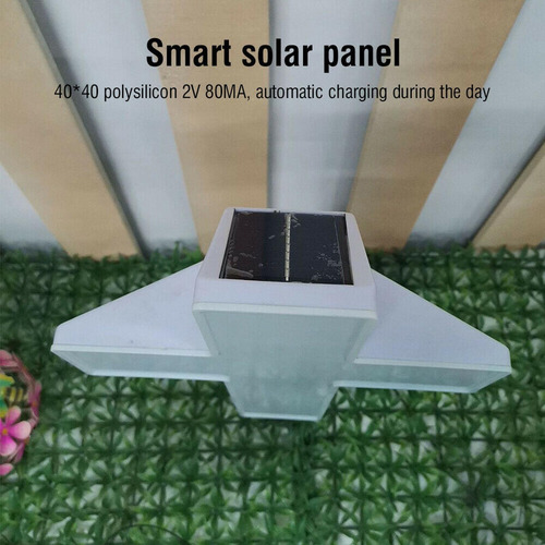 Estaca De Jardín De Paisaje De Luz Solar Cruzada Decoración