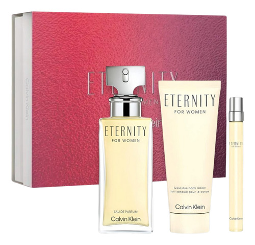 Calvin Klein Eternity Women Edp 100 Ml + 10 Ml + S/g 100 Ml