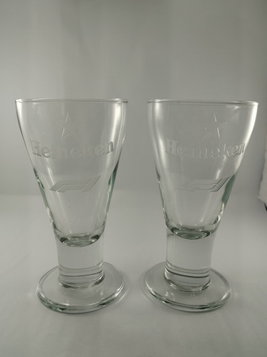 Vaso Cervecero Heineken F1 Colecciónable 310 Mls Transparente