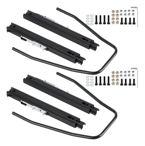 Set De 2 Unidades Racewill De Seat Slider Track Para Sparco,