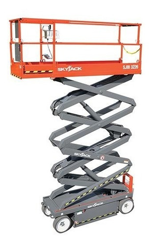 Imagen 2 de 17 de Plataforma Elevadora Tipo Tijera Eléctrica Skyjack Sj3226