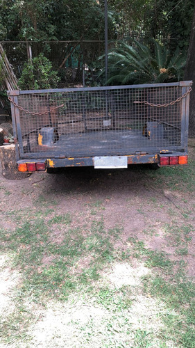 Trailer 1 Eje Estructura Super Reforzada Motos Cuatris Utv