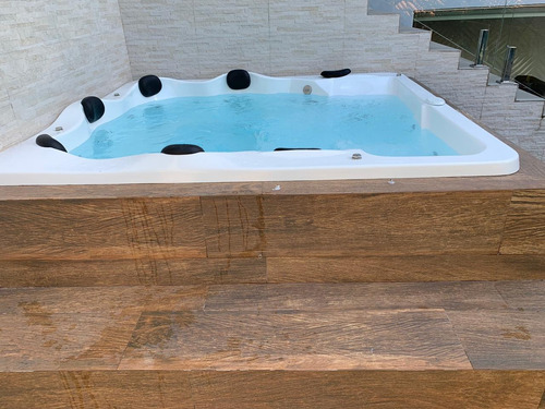 Spa Monterrey C/ Hidro Aquecedor E Led 07 Lugarares !!