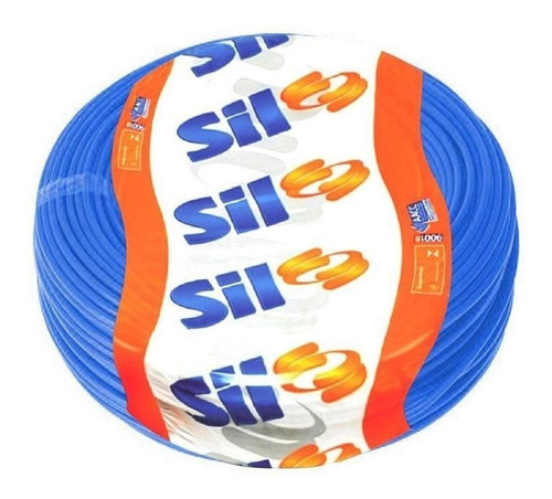 Cabo flexivel SIL Flexível 1x4mm² azul x 100m